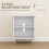 HOMCOM White Sideboard Buffet Cabinet 5