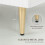HOMCOM White Sideboard Buffet Cabinet 6