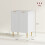 HOMCOM White Sideboard Buffet Cabinet 3