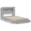 VidaXL vidaXL Bed Frame with Storage Grey Sonoma 75 x 190 cm Engineered Wood 5