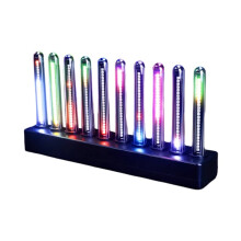 LED Audio Spectrum Light Geluidsgeactiveerde Muziekvisualizer Kleurrijke Muziekritme Lichtbalk Bureau Ritme Licht voor Kamers