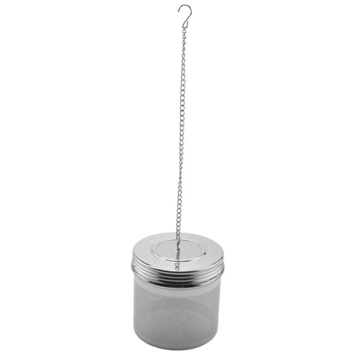2 Pack Large Tea  Infuser for Loose Leaf Tea & Spice Infuser for Cooking, Threaded Lid, Extra Fine Mesh Tea Strainer 1