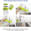 2 Pcs MicroDisc Water Filter for  Fill and Go Water Filter Bottles Carafes, Water Filter MicroDisc Reduce Chlorine 3