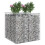 VidaXL vidaXL Gabion Raised Bed 2 pcs Silver 4