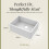 Balterley 595mm - Single Bowl Fireclay Butler Kitchen Sink  -  Chrome Strainer Waste 9
