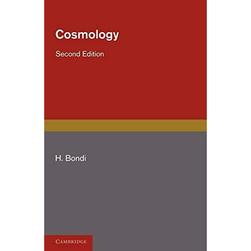 Cosmology by Hermann Bondi Paperback Book