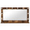 VidaXL vidaXL Vanity Mirror Rectangular Smoked Oak 100 x 55 x 18 cm 4