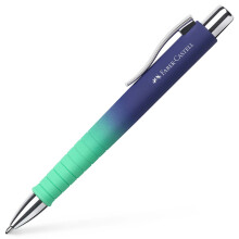 (Buzzing Blue) Faber-Castell Poly Ball Flow XB Ballpoint Pen, Pack of 3