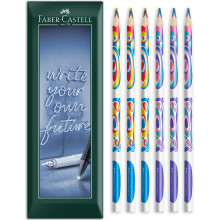 (Original + Pastel) Faber-Castell Fantasy Colouring Pencils 6 Pack