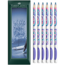 (Pastel) Faber-Castell Fantasy Colouring Pencils 6 Pack