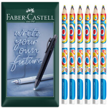 (Original) Faber-Castell Fantasy Jumbo Colouring Pencils 6 Pack