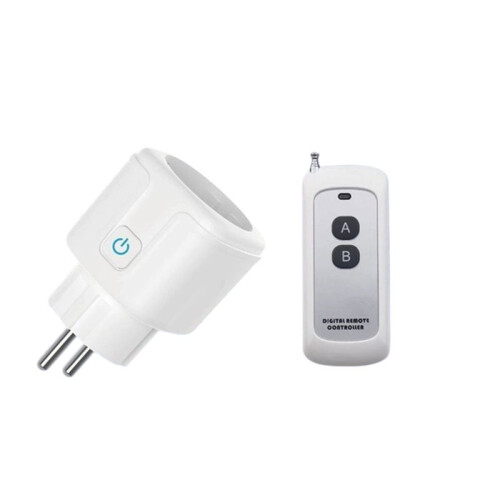 RF433 Wireless Socket  Home Remote Control Socket 16A EU Plug Remote  OFF Electrical for Lighting Fan TV