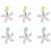 Air Guide Cover for Home Use Air Conditioning Fan Deflector Anti Direct Blowing Wind Shield for Cool Gift 6pc