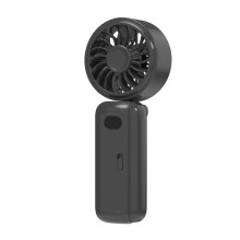 Clip- Fan for Umbrella Portable Handheld, 180 Adjustable, Foldable, Fits 10-12mm Handle for Travel/Beach/Camping