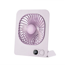 USB-Oplaadbare Magnetische Bureauventilator Draagbare Stille Koelventilator voor Bedside Desktop Stille Werking Verstelbare Hoek