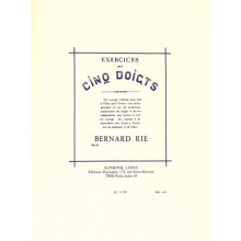 Bernard Rie : Exercices Des 5 Doigts Op32 - Piano - AL04287 - 9790046042874