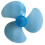 Diverse Application Sturdy  12 Inch Plastic Fan Blade Featuring 1