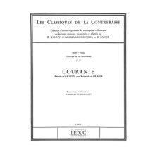 Johann Sebastian Bach : Classique Contrebasse No 17 Suite No 6 Double Bass - Contrebasse - AL16436 - 9790046164361