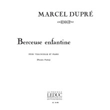 Dupre : Berceuse Enfantine - Violoncelle et Piano - AL16401 - 9790046164019