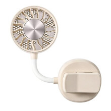 Magnetische Telefoonventilator met IJs Koeling, Klemventilator Telefoonstandaard, Oplaadbare voor  Handventilator C