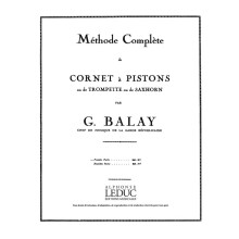 Guillaume Balay : Méthode complète de cornet à pistons, Vol. 1 - AL15691 - 9790046156915