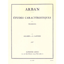 Jean-Baptiste Arban : Études caractéristiques - Trombone - AL15029 - 9790046150296