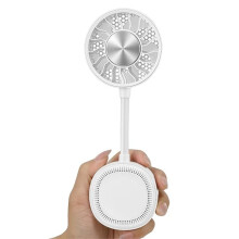 Magnetische Telefoonventilator met IJs Koeling, Clip- Ventilator Telefoonstandaard, Oplaadbare voor  Handventilator A