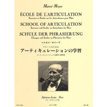 Marcel Moyse : Ecole de l'articulation pour flûte - Flûte Traversière - AL17339 - 9790046173394