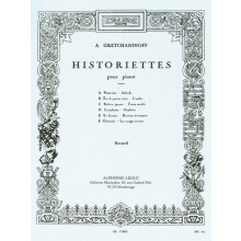 Alexander T. Gretchaninov : Historiettes pour Piano Op. 118 - Short Stories for Piano - Piano - AL17603 - 9790046176036