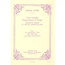 Marcel Dupré : Cours complète d'improvisation à l'Orgue Vol. 2 - French - Orgue - AL16968 - 9790046169687
