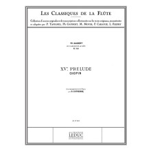 Frédéric Chopin : Prelude No.15, Op.28 in D flat major - Classiques No.10 - Flûte Traversière et Piano - Conducteur - AL17324 - 9790046173240