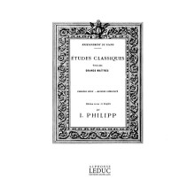 Philipp : Etudes Classiques Tirees Des Grands Maitres - Premiere Serie - Piano - AL09976 - 9790046099762