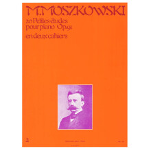 Moritz Moszkowski : 20 Petites Études pour piano, Op. 91, cahier 2 - En deux volumes - Piano - AL17736 - 9790046177361