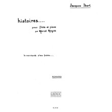 Jacques Ibert : La Marchande d'Eau fraîche - Flûte Traversière et Piano - Conducteur - AL18130 - 9790046181306