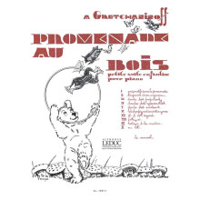 Alexander T. Gretchaninov : Promenade Au Bois Op143 - Recueil Piano - Piano - AL18873 - 9790046188732