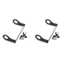 2X Ensemble de Supports de Choc Arrière en Aluminium RC pour Châssis pour CW-01, Boîte à Lunch, Pièces de Mise à Niveau de Voiture RC