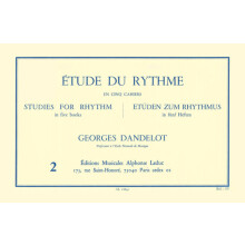 Georges Dandelot : Étude Du Rythme - Vol.2 - Mesures composées - AL18891 - 9790046188916