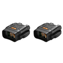 2X Nouveau Jumelles de Vision Nocturne Couleur 4K à Faible Luminosité, Grand Écran, Télescope Extérieur Infrarouge Ultra Haute Définition