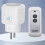 RF433 Wireless Socket  Home Remote Control Socket 16A EU Plug Remote  OFF Electrical for Lighting Fan TV 4