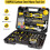 108PCS socket wrench set carbon steel Carrying Case 1