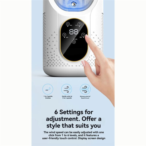 Bladeless Desktop Cooling Fan with Sprays Function 5-Speed Settings Timer USB Powered for Home Offices Humidifier Fan A 2