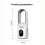 Bladeless Desktop Cooling Fan with Sprays Function 5-Speed Settings Timer USB Powered for Home Offices Humidifier Fan A 4