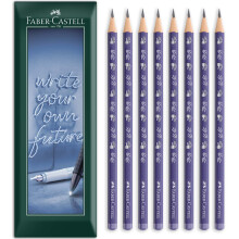 (Dinosaur) Faber-Castell Dinosaur HB Graphite Pencils, 8 Pack