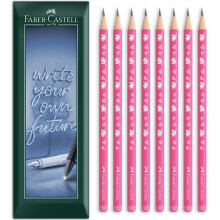 (Unicorn) Faber-Castell Unicorn HB Graphite Pencils, 8 Pack