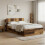 VidaXL vidaXL Headboard Cabinet with Storage Old Wood Engineered Wood 1
