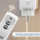 RF433 Wireless Socket  Home Remote Control Socket 16A EU Plug Remote  OFF Electrical for Lighting Fan TV 7