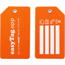 easyTag Wallet Tracker Card Cover with Cable Attachment | Silicone Suitcase Tag Cover for Keys