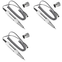 3X Professional Electric Nails Drill Handle Nails Art Drill Handpiece File Grind Machine Manicure Drill Accessory 5 PIN