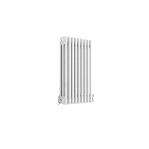 (White, 600x425mm-3 Column) Traditional Radiator Horizontal Vertical Cast Iron Style Double Triple Panel Rads 1