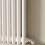(White, 600x425mm-3 Column) Traditional Radiator Horizontal Vertical Cast Iron Style Double Triple Panel Rads 3